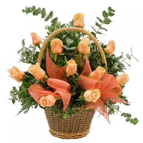 Nights to Love - 12 Stems Basket